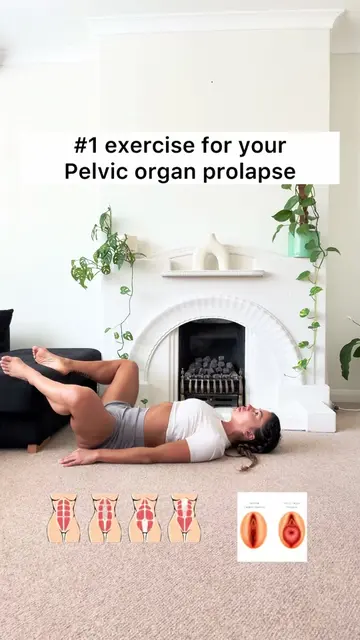 Ladies… #1 exercise to help support Pelvic Organ Prolapse 🌸👇 ✨ SOFA GLUTE BRID