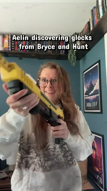I have never shot a gun before please don’t make fun of me for my reenactment of