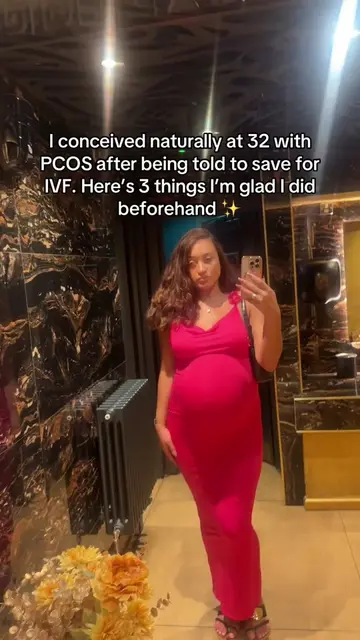 I was told PCOS could make conceiving after 30 harder. So before TTC, I spent a 