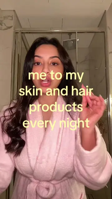 you better work b 🫶🏼#skincareproducts #haircareproducts #nighttimeroutine #rel