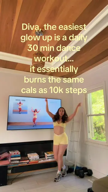 Easiest glow up is this dance workout to Hootie Frutti on YT: Melinna Mills #kat