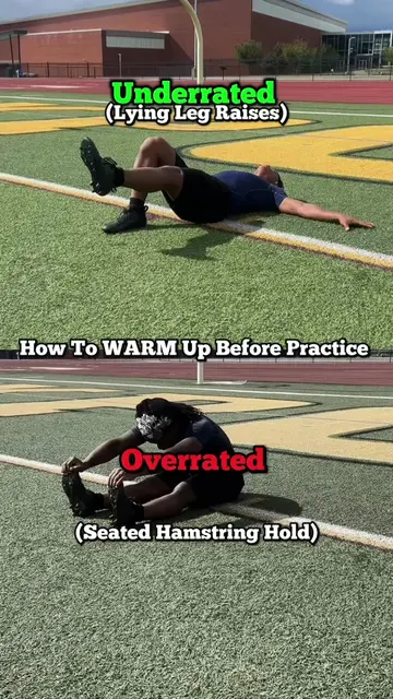 Stop warming up the wrong way before practice. Static stretching and dynamic str
