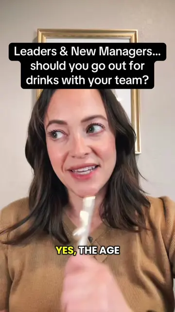 Leaders & New Managers should you go out for drinks with your team? #leadershipt