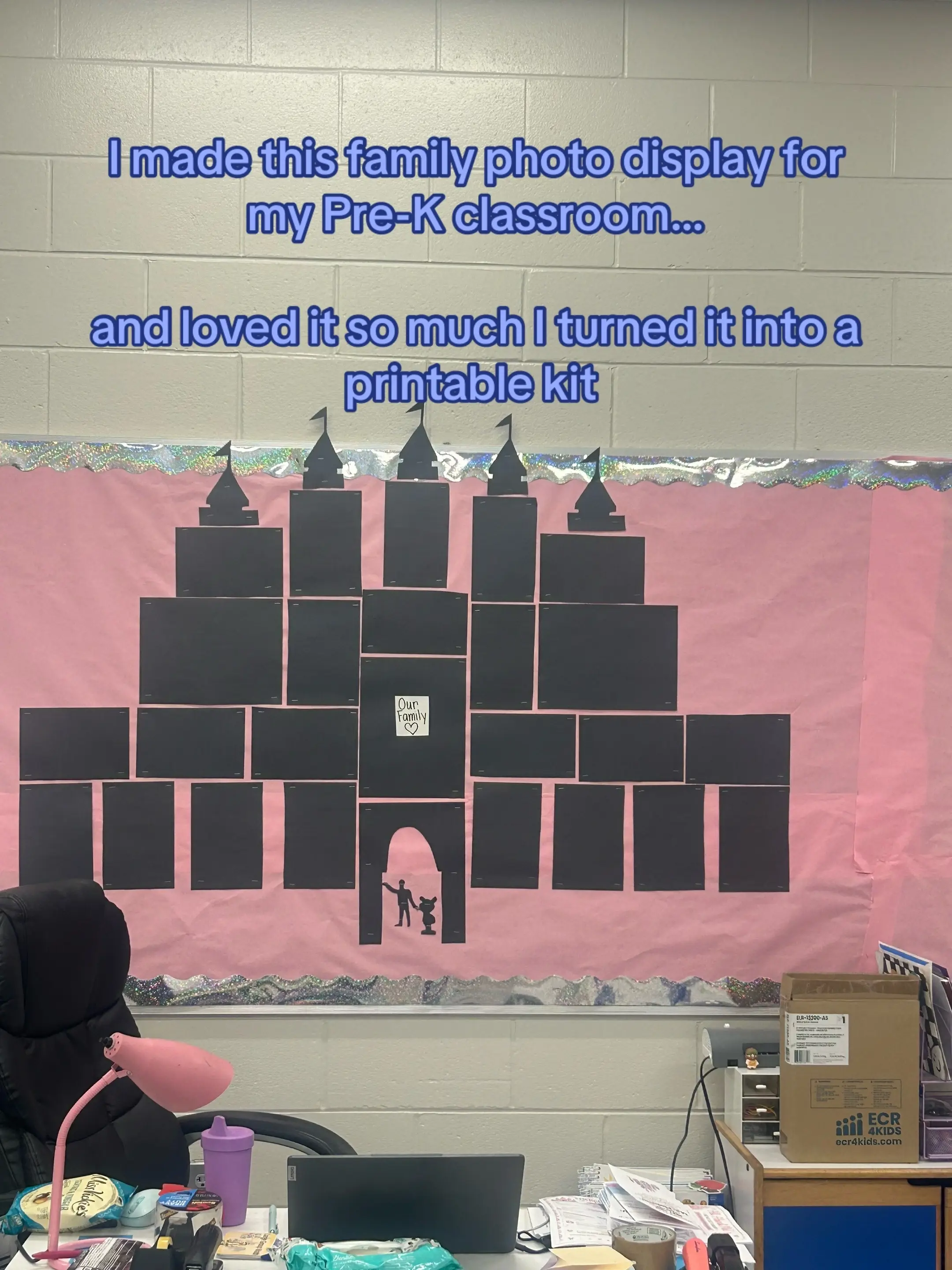 One of my favorite classroom displays officially became a resource. 🥹🏰💗 I cre