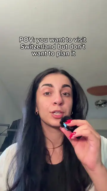 The Switzerland itinerary I WISH someone gave me before I went Follow along for 