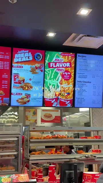 ✨NEW✨ Jolly Flavor Fries at @jollibeeus for a limited time! 🍟🐝🇵🇭 Comes in Ch