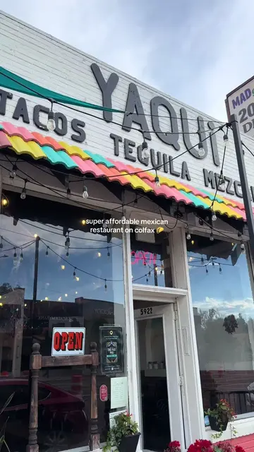 📍Yaqui Tacos, Tequila, Mezcal — family owned with super fresh, affordable food.