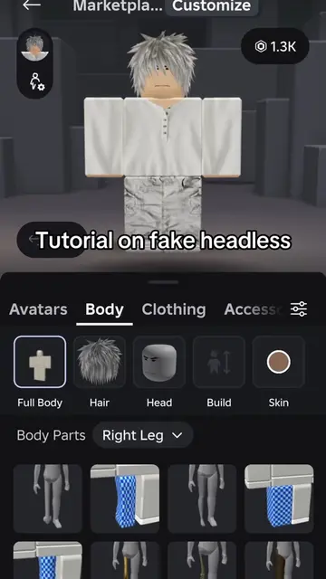 Can’t believe I stumbled upon this by chance #robloxfyp #fakeheadless #headless 