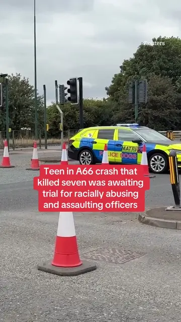 One of the five teenage joyriders who caused the death of two cops by crashing i
