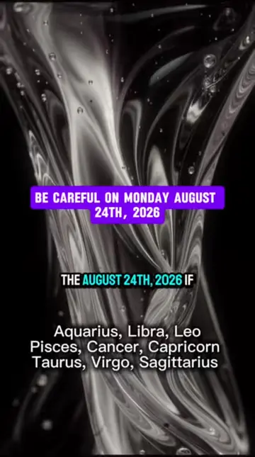 Be careful August 24th #zodiac #women #moneytok #astrology #astrologytiktok 