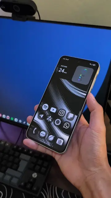 Transparent Black Icon Tutorial #samsung #samsunga55 #oneui85 #goodlock 