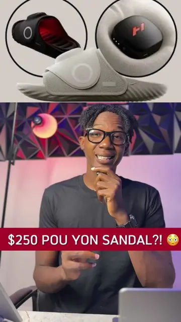 Nike ak Hyperice fè sandal la tounen yon gadget 😳🔥 Nike Air Zoom Hyperslide la