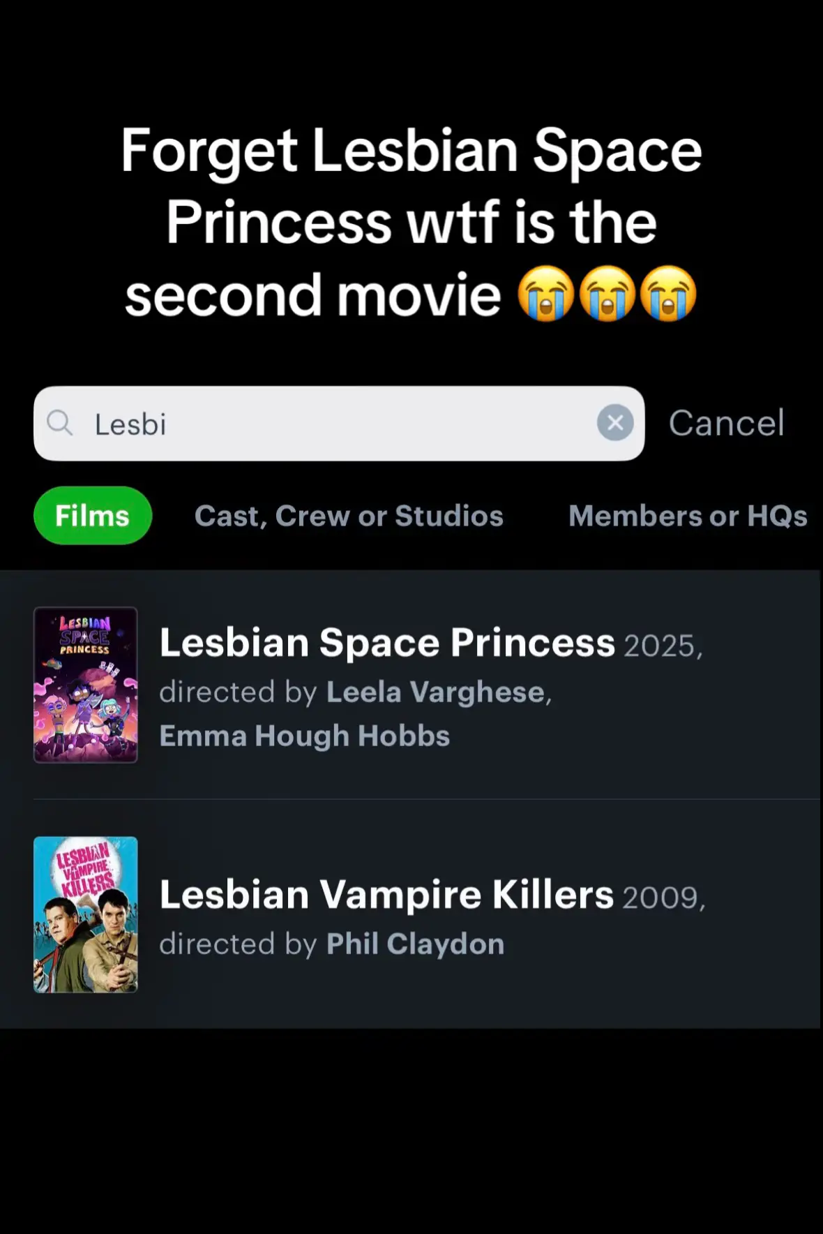Ofc James Corden is in it #lesbianspaceprincess #lesbian #movie #filmtok #blowth