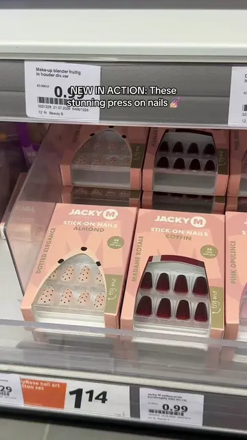 Did you spot us already? 👀 #jackym #action #nails #pressonnails #stickonnails 