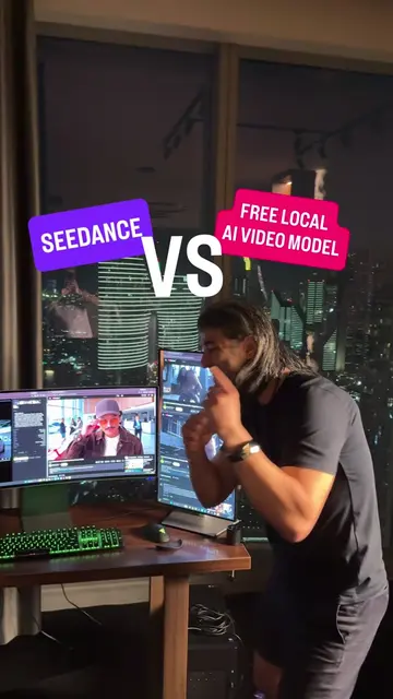 Free AI Video Model vs. Seedance 2.0 🤨 we use the prompts and references provid