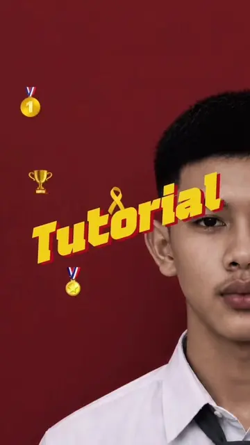 🇮🇩 Tutorial trend foto dulu vs sekarang dengan latar biru & merah ✨💕💕💕💕💕�