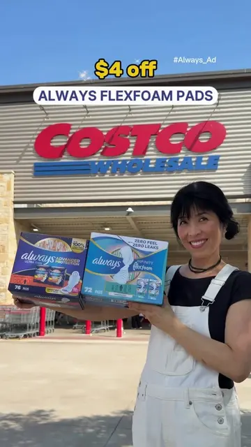 #Always_ad @Always Always Infinity FlexFoam pads are NEW at Costco! Even better,