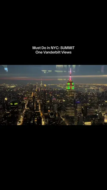 If you’re building your NYC itinerary, add SUMMIT One Vanderbilt for the view al