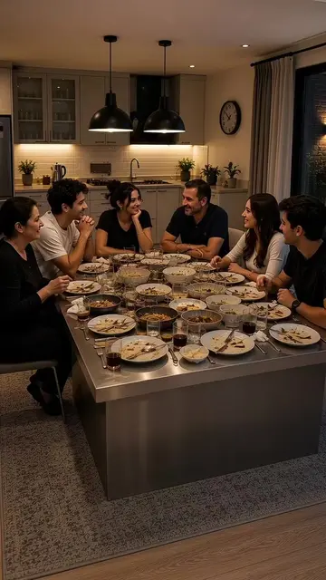 Would you want this table in your home? 😍 Wash. dry. serve. All in one! 🤯 #ai 