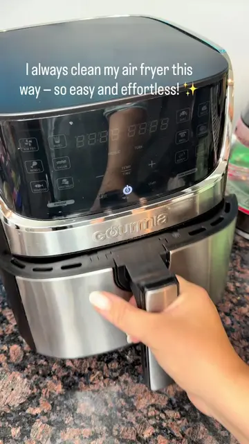 Kitchen Hack 😱 I always clean my air fryer this way — so easy and effortless! ✨