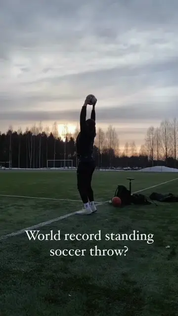 He launched that 😯 (via tonikeranen/IG) #Soccer #futbol #throw #espnsocial 