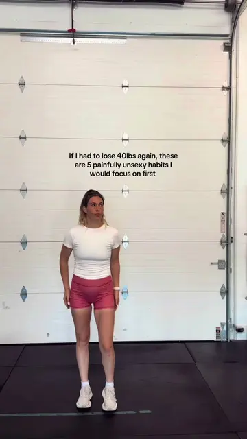 If I had to lose 40lbs again, these are 5 painfully unsexy habits I would focus 