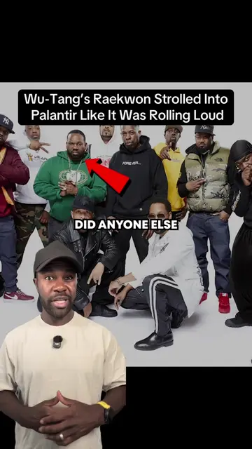 Raekwon was in Palantir's offices this week hanging with Alex Karp — sixteen yea