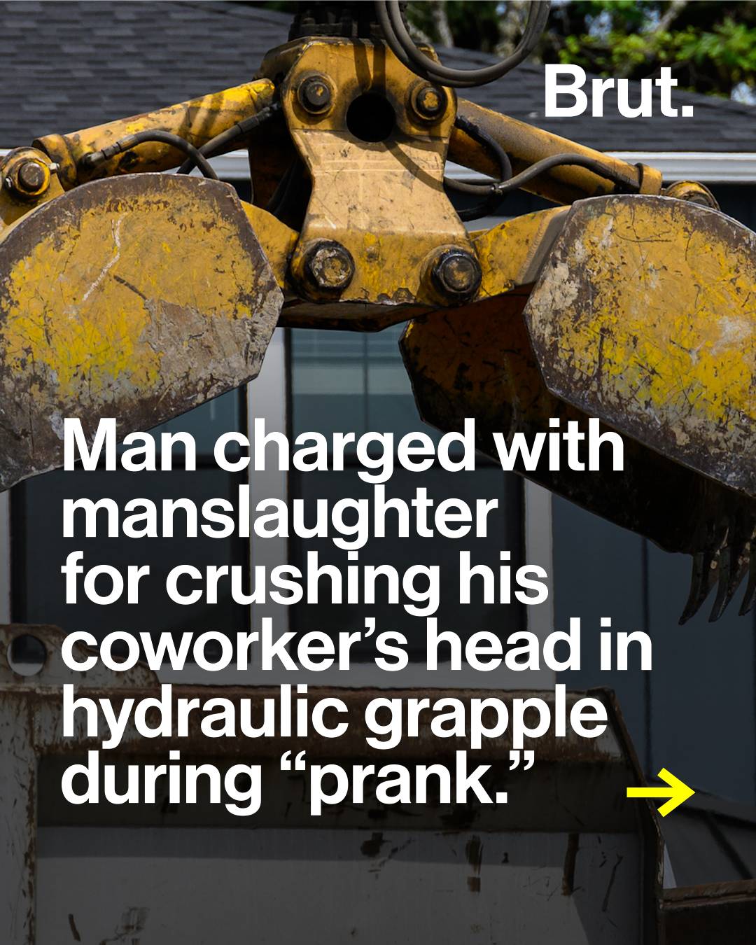 A Minnesota man is facing manslaughter charges after he crushed his coworker's h