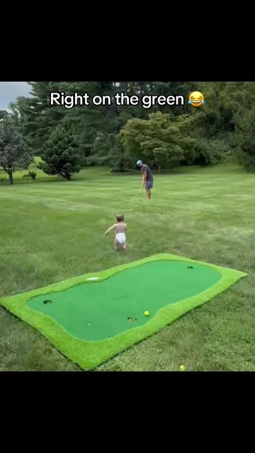 Right to the tour 😂 (🎥:Groundhognational.golfclub/ig) 