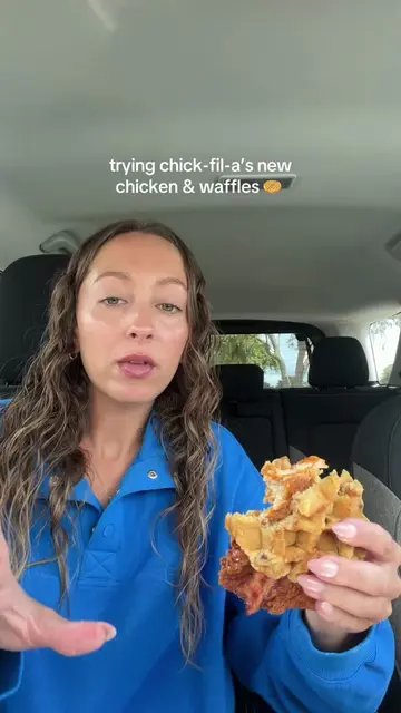 chick-fil-a KILLED IT with this drop 🧇 i loveeee chicken & waffles so much @Chi