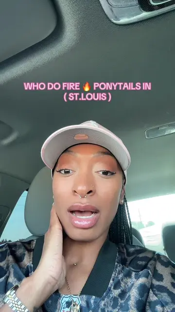I need a 🔥 PONYTAIL I been craving for one !!!! Who got me ?  #ponytail #stl #h