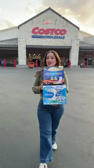 #Always_Ad Score @Always at @Costco Wholesale for a fraction of the price! Take 