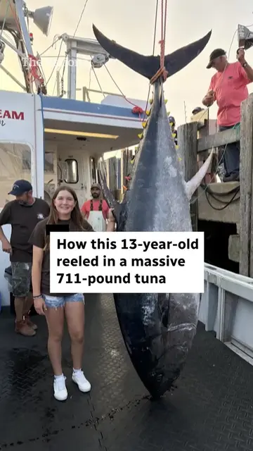 That’s one big fish! 🐟 Délynn Jacquard tells The National about #TheMoment she 