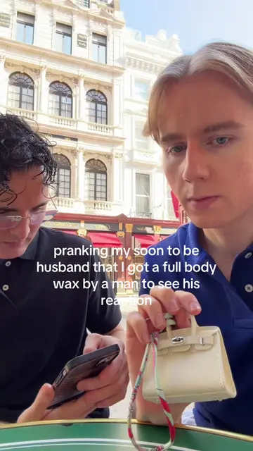 hahah he didn’t like it. 🛍️: you can shop my cute white mini bag charm as seen 