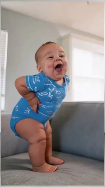 Funny baby 😂😂😂🤣#capcut #capcutpioneer #pioneertemplate #ai#babydance