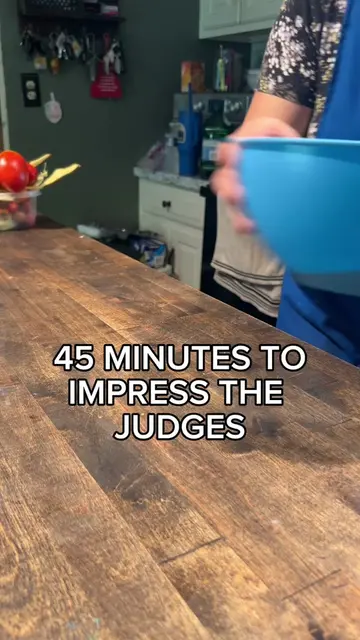 45 minutes. 3 judges. 1 soccer game. ⏱️⚽️ The meal was a success… getting out th