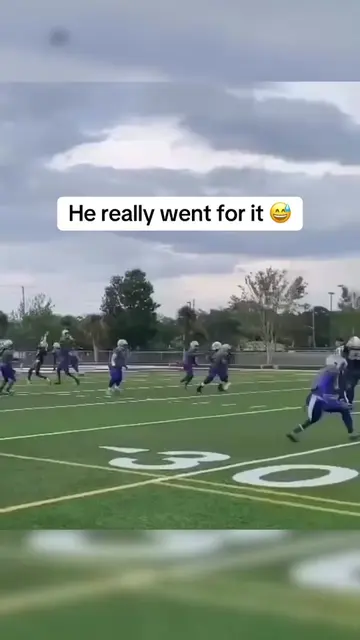 Cleared the first tackle though 😤 (via thegoldenchild_15/IG) #football #footbal