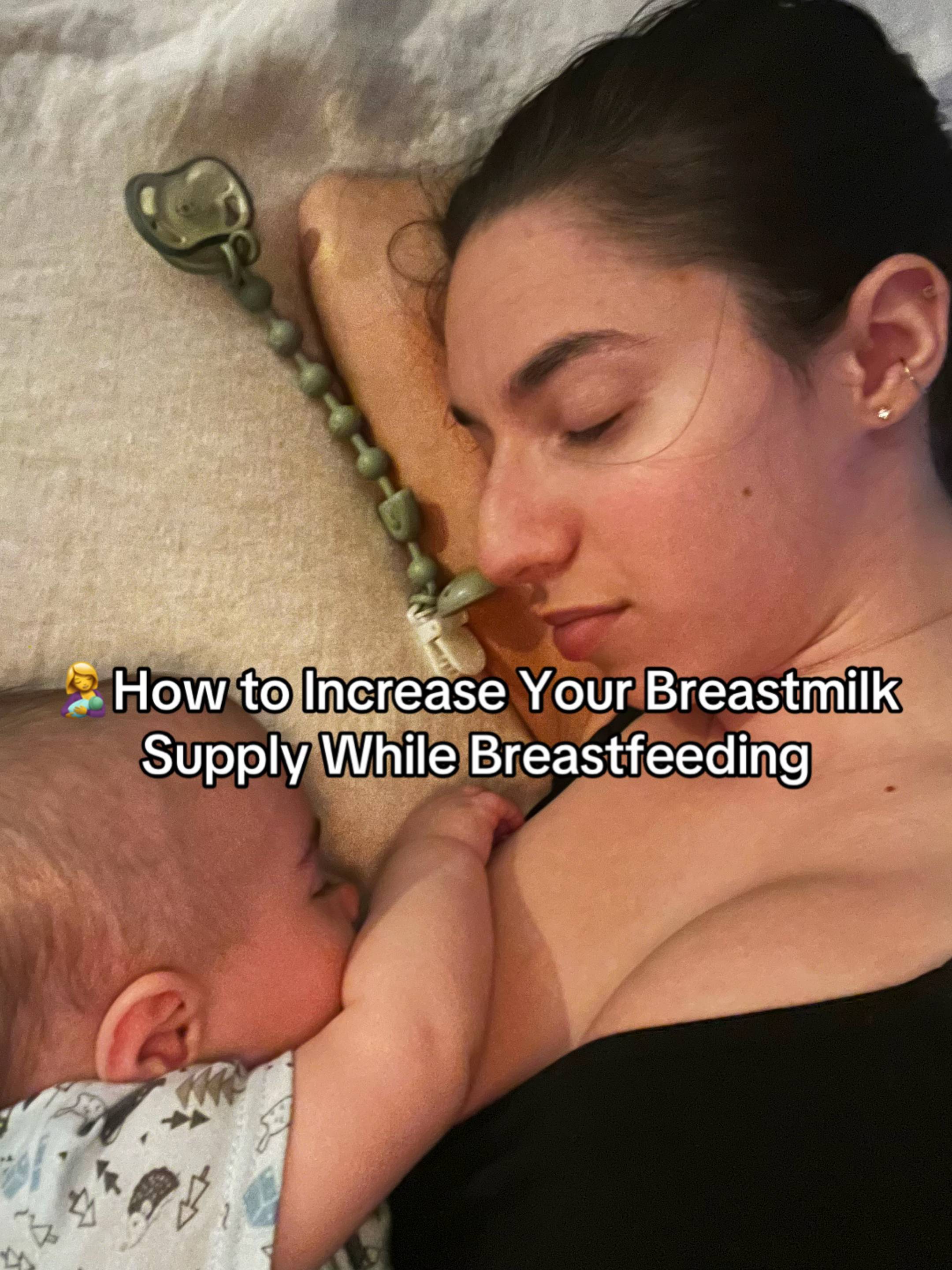 Trying to increase your breastmilk supply while breastfeeding? 🤱🍼 Save this fo
