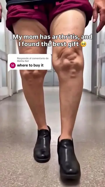 Respuesta a @Melita Nel If you suffer from arthritis or knee pain, this will hel