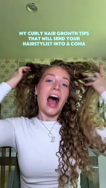Replying to @lenascozylife HOW TO GROW YOUR CURLY HAIR SO LONG THAT IT FEELS ILL