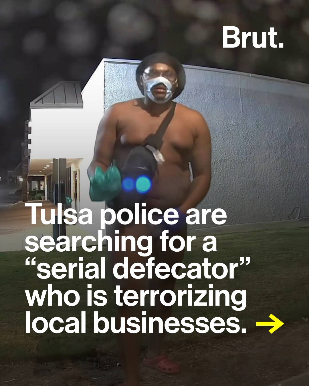 Authorities in Tulsa are searching for a "serial defecator" who has been terrori