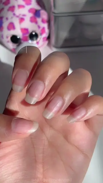 do clear nail extensions with me 💅✨ making my already long nails even longer 🤭