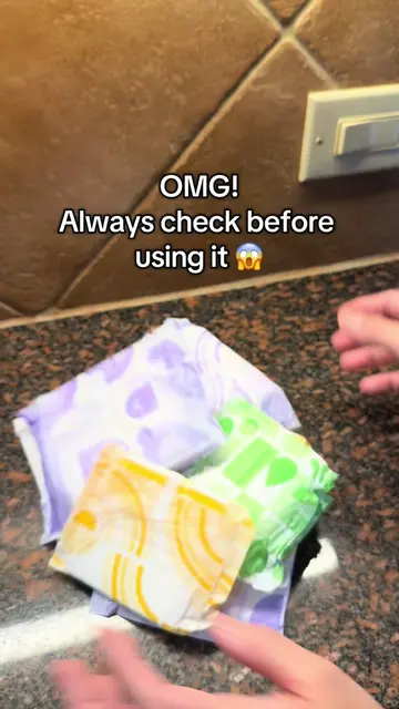 Omg!Always check! Please be aware of this.😱😱#momtok #hygene #pad #tips #beawar