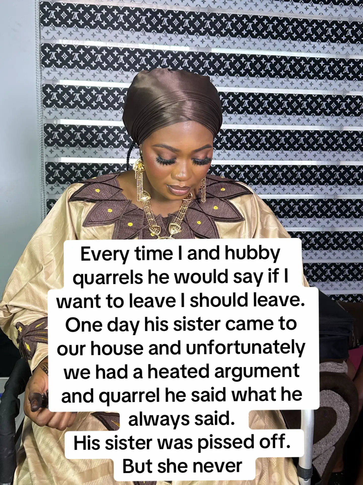 LTE  Every time I and hubby quarrels he would say if I want to leave I should le