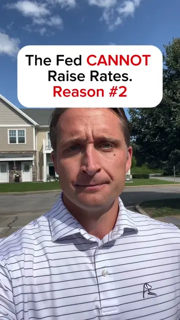 The Fed CANNOT raise rates—and the reason has little to do with inflation. Treas