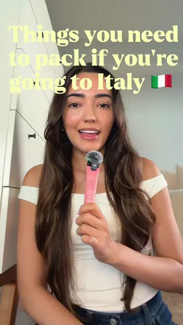 Apparently one Italy packing list wasn’t enough 😂🇮🇹 These are the random thin