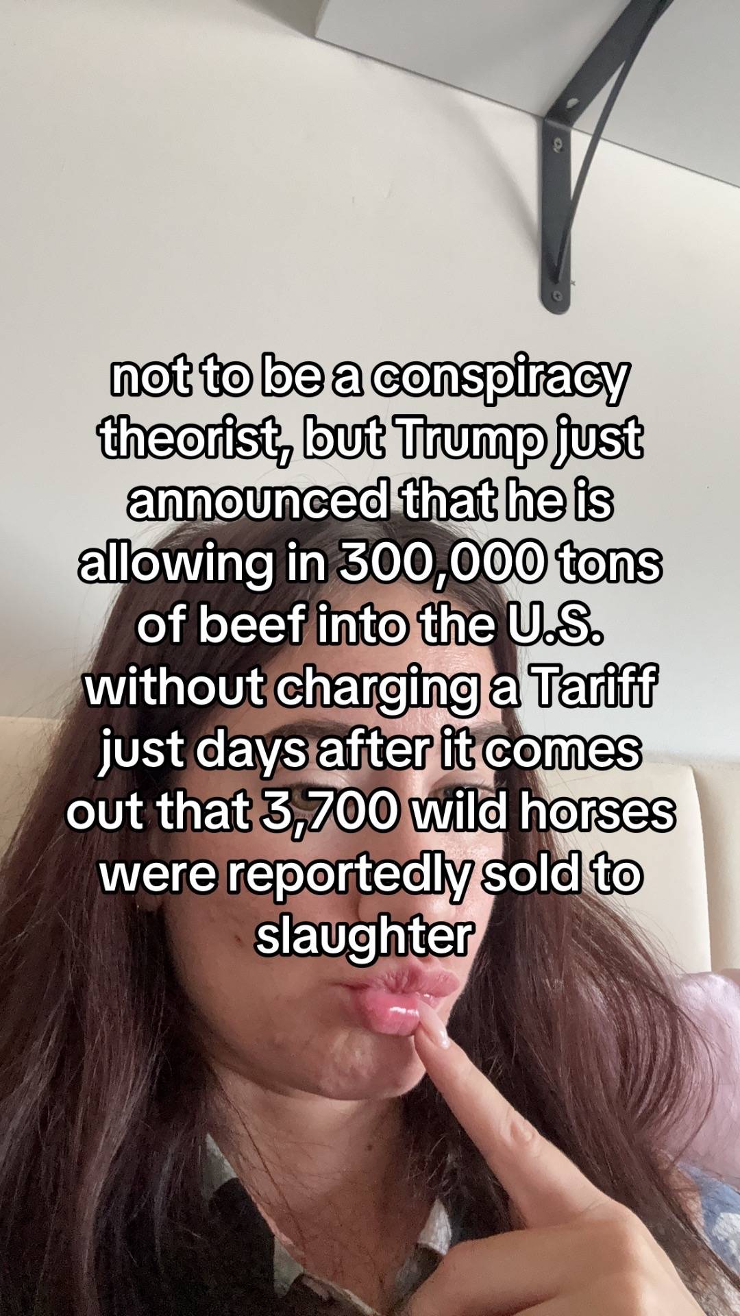 there’s a chance they have nothing to do with one another, but imma avoid meat f