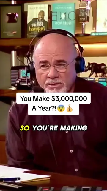 He Makes $320,000 Monthly?! 😱 #daveramsey #finance #ramsey #podcasts #ramseyrea