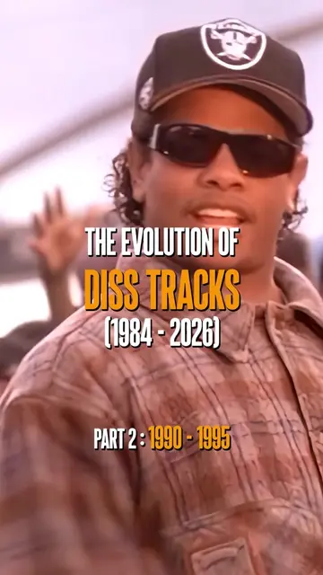 The Evolution Of Diss Tracks : 1990 - 1995🔥#hiphop #disstrack #eazye #icecube #