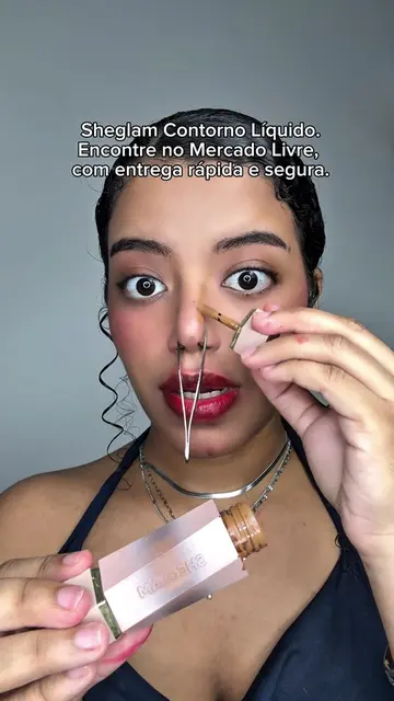 Sheglam Contorno Líquido incrível! ✨ Encontre no @Mercado Livre , com entrega rá